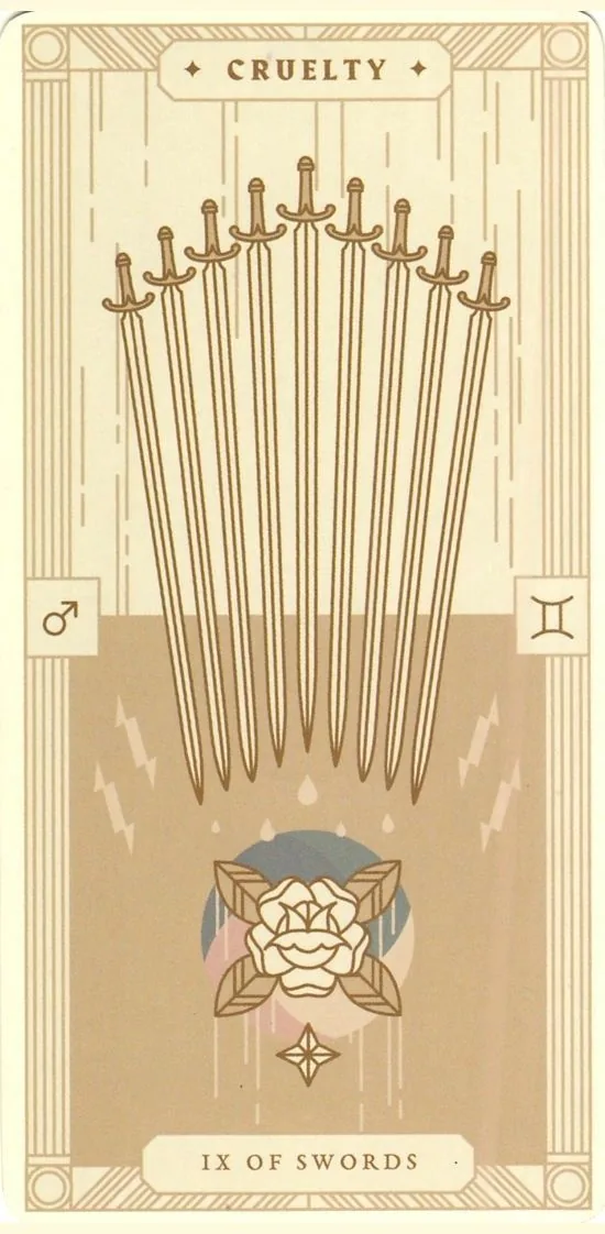 Arcana Iris Sacra Tarot card 060 card from the Arcana Iris Sacra Tarot deck