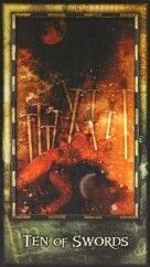 Archeon Tarot source card 73 card from the The Archeon Tarot deck