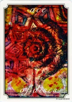 Atavist Tarot Review 14 Ace of Disks from Atavist Tarot