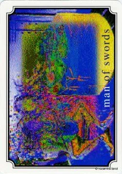 Atavist Tarot source-order card 15 card from the Atavist Tarot deck