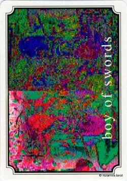 Atavist Tarot source-order card 17 card from the Atavist Tarot deck