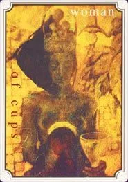 Woman of Cups from the Atavist Tarot partial gallery