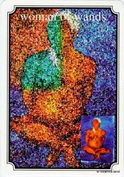 Atavist Tarot source-order card 43 card from the Atavist Tarot deck