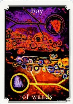 Atavist Tarot source-order card 44 card from the Atavist Tarot deck