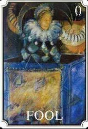 Atavist Tarot Review 1 The Fool as raw beginning from Atavist Tarot