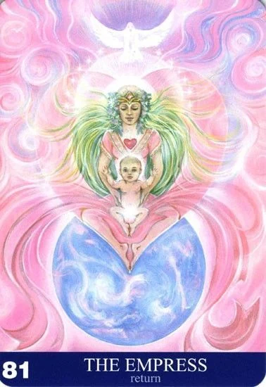 The Empress - Aura Soma Tarot - Tarot Deck by Pamela Matthews