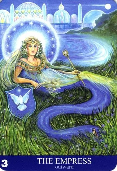 The Empress - Aura Soma Tarot - Tarot Deck by Pamela Matthews