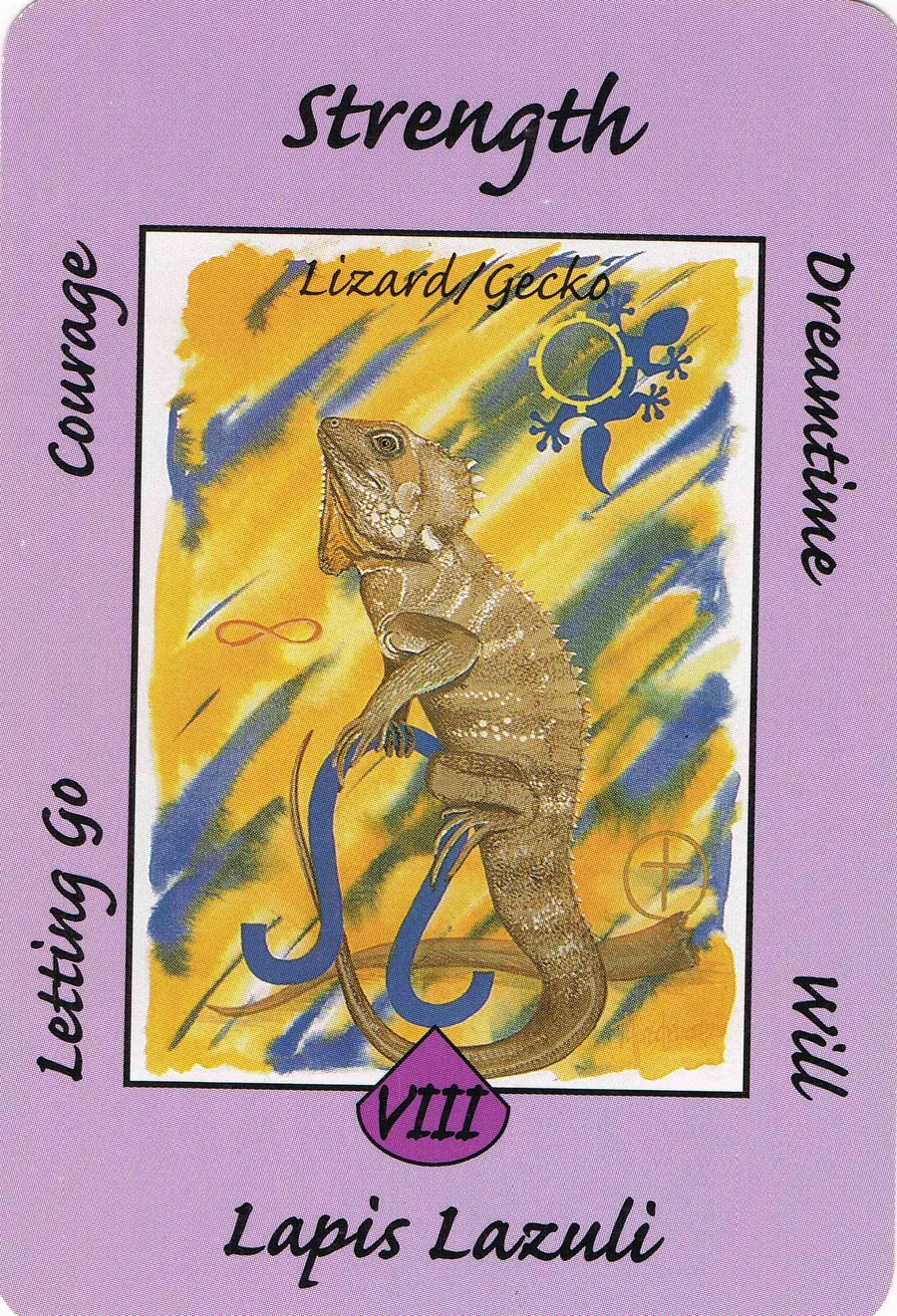 Strength from the Australian Animal Tarot deck