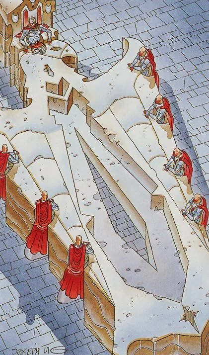 Justice from the Avalon Tarot deck review gallery