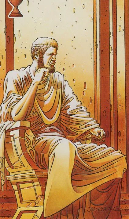 King of Cups from the Avalon Tarot deck review gallery