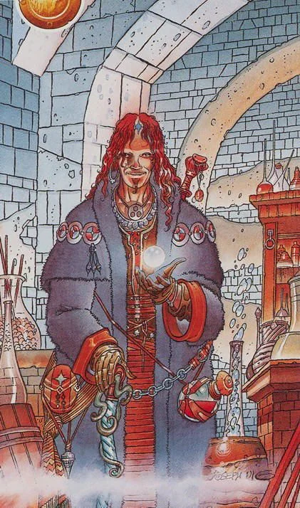 Page of Coins from the Avalon Tarot deck review gallery