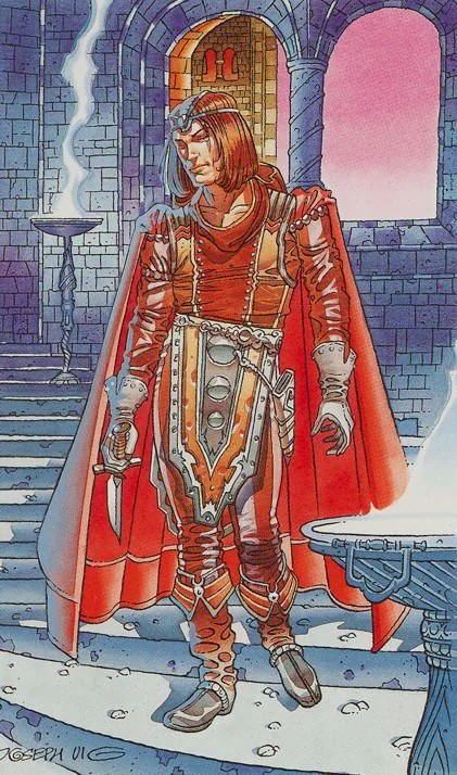 Page of Wands from the Avalon Tarot deck review gallery