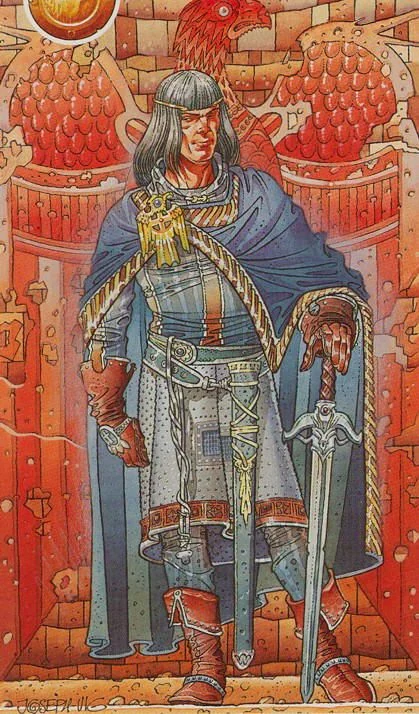 Six of Coins from the Avalon Tarot deck review gallery