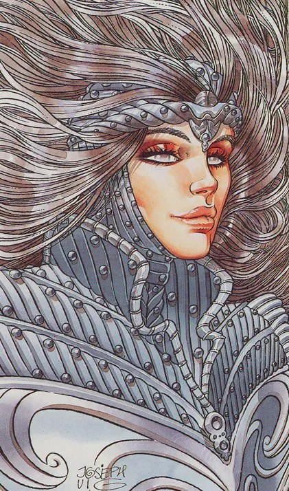 Temperance from the Avalon Tarot deck review gallery