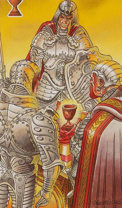 Ten of Cups from the Avalon Tarot deck review gallery
