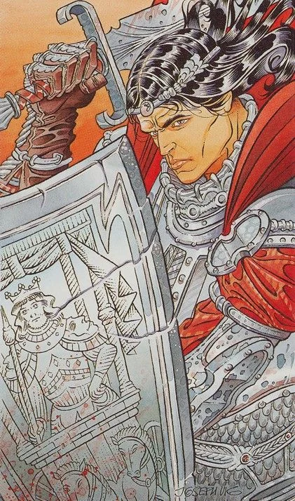 The Chariot from the Avalon Tarot deck review gallery