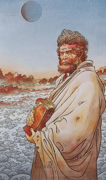 The Hermit from the Avalon Tarot deck review gallery