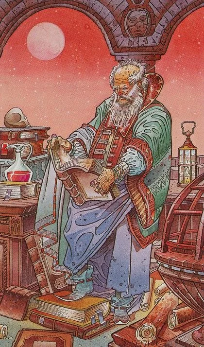 The Magician from the Avalon Tarot deck review gallery