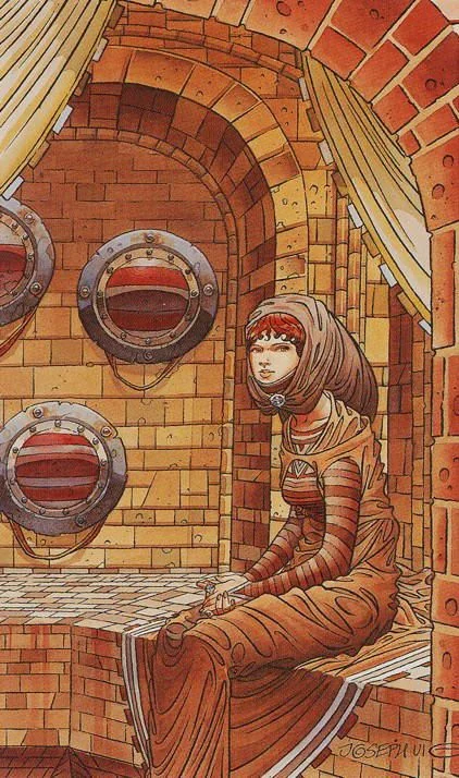 Three of Wands from the Avalon Tarot deck review gallery
