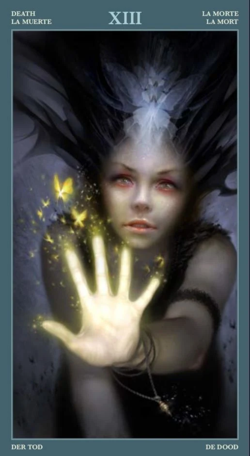 Death card from the Barbieri Tarot deck