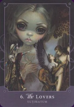 Source Order Card 04 card from the Beautiful Creatures Tarot deck
