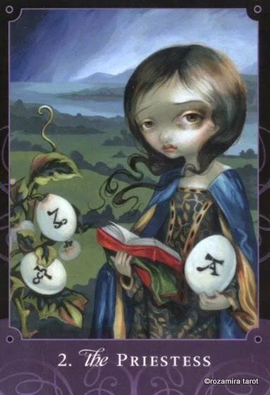 Source Order Card 05 card from the Beautiful Creatures Tarot deck