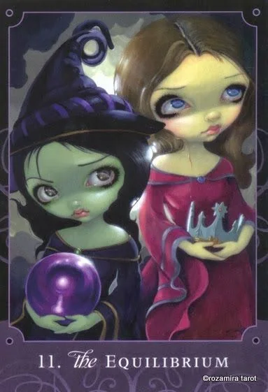 Source Order Card 06 card from the Beautiful Creatures Tarot deck