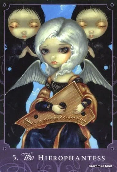 Source Order Card 09 card from the Beautiful Creatures Tarot deck