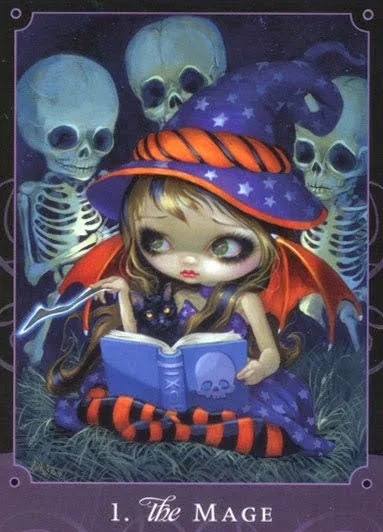 Source Order Card 11 card from the Beautiful Creatures Tarot deck