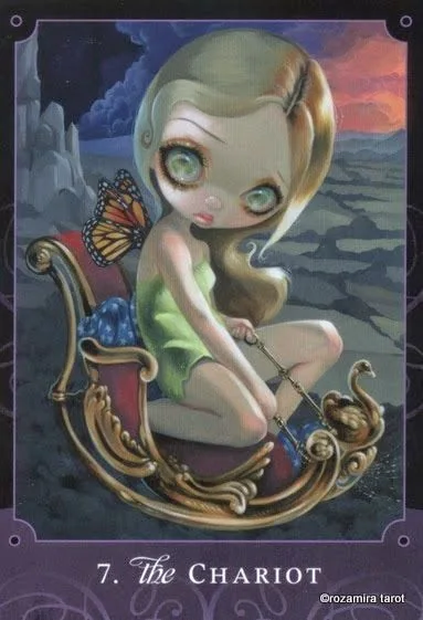 Source Order Card 15 card from the Beautiful Creatures Tarot deck