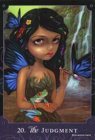 Beautiful Creatures Tarot Review 10 20. The Judgment from the Beautiful Creatures Tarot review gallery
