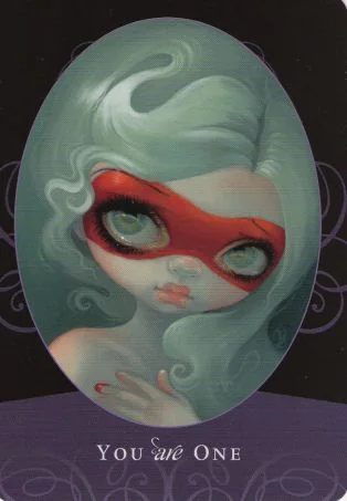 You Are One card from the Beautiful Creatures Tarot deck
