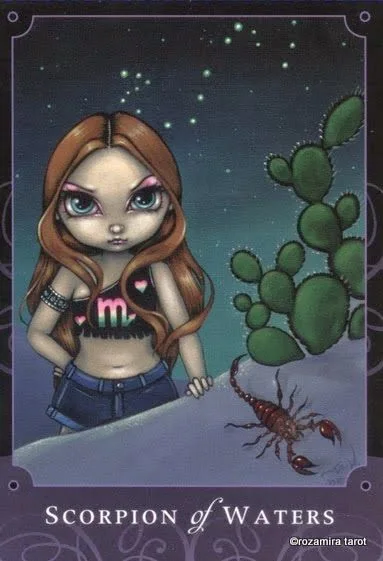 Source Order Card 35 card from the Beautiful Creatures Tarot deck