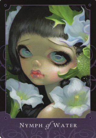 Beautiful Creatures Tarot Review 12 Nymph of Water from the Beautiful Creatures Tarot review gallery