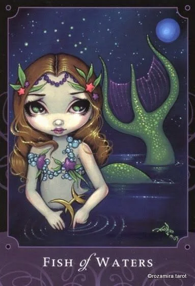 Beautiful Creatures Tarot Review 13 Fish of Waters from the Beautiful Creatures Tarot review gallery