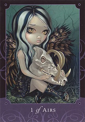 Source Order Card 42 card from the Beautiful Creatures Tarot deck