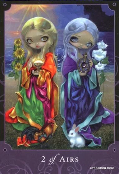 Source Order Card 45 card from the Beautiful Creatures Tarot deck