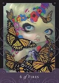 Source Order Card 57 card from the Beautiful Creatures Tarot deck