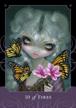 Source Order Card 60 card from the Beautiful Creatures Tarot deck