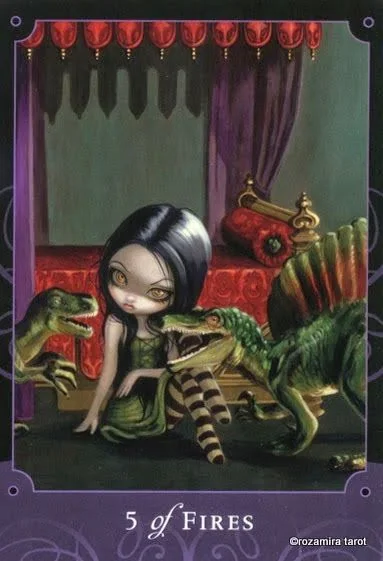 Source Order Card 62 card from the Beautiful Creatures Tarot deck