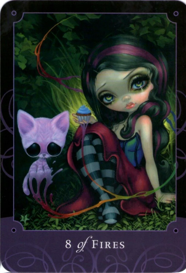 Source Order Card 66 card from the Beautiful Creatures Tarot deck