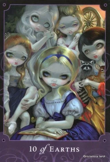 Source Order Card 71 card from the Beautiful Creatures Tarot deck