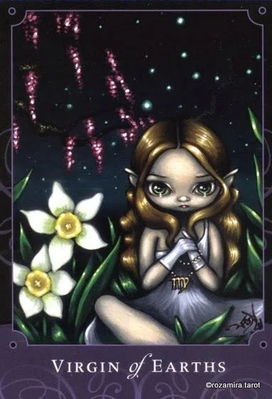 Virgin of Earths card from the Beautiful Creatures Tarot deck