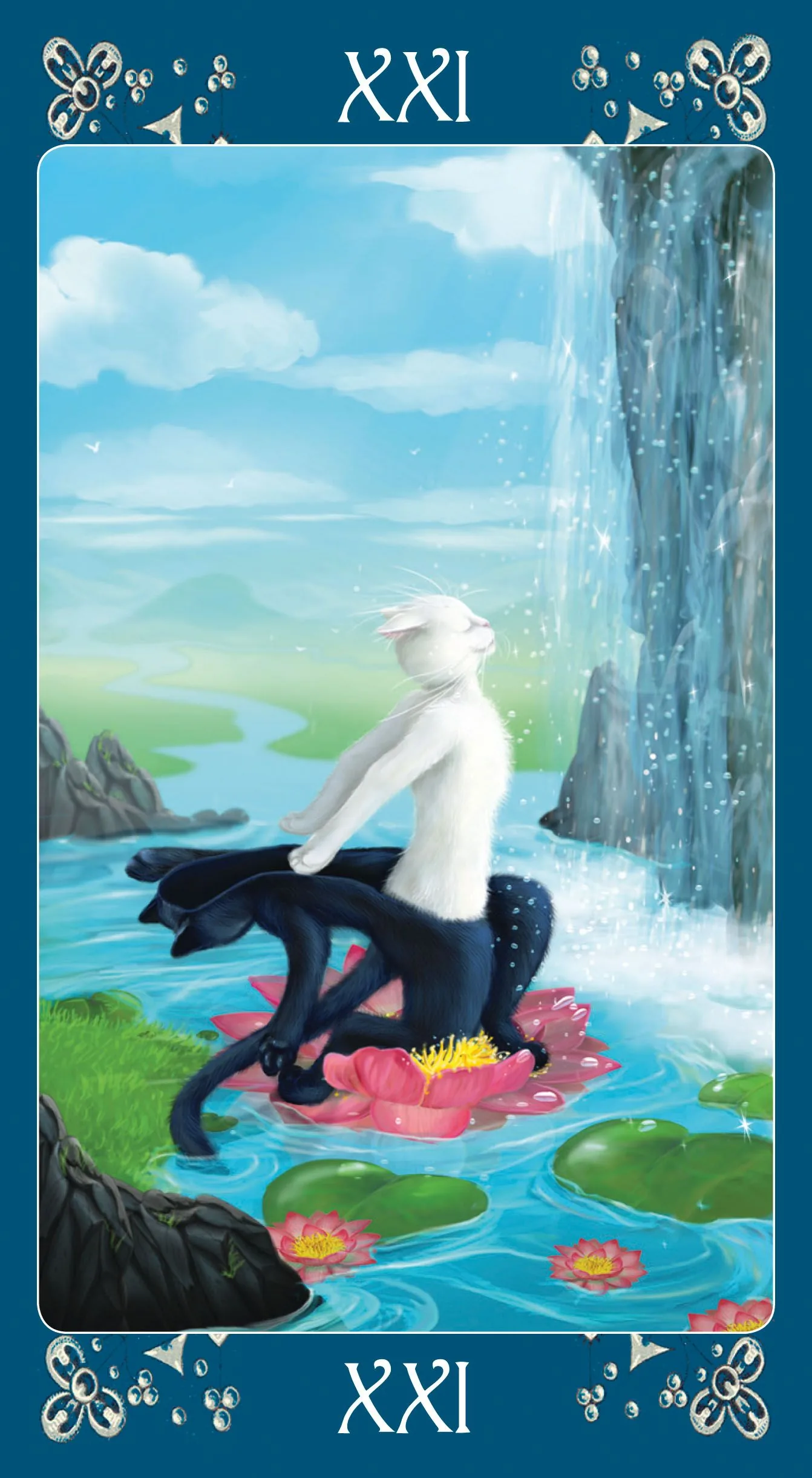 Black Cats Tarot Review 6 The World from Black Cats Tarot