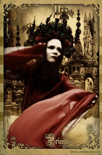 The Empress card from The Black Ibis Tarot