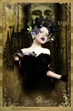 The Star card from The Black Ibis Tarot