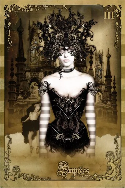 Judgement card from The Black Ibis Tarot