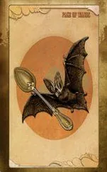 Page of Brooms card from The Black Ibis Tarot