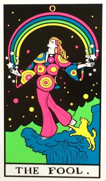 Black Light Tarot source-order card 77