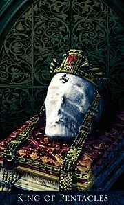 King of Pentacles from The Bohemian Gothic Tarot deck